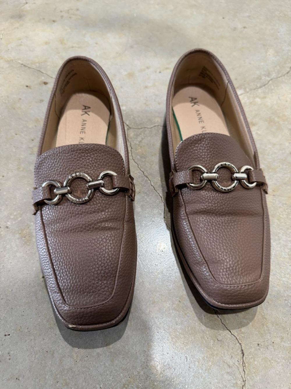 Anne Klein Taupe iFlex Loafers